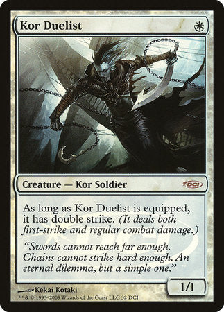 Kor Duelist [Wizards Play Network 2009] | Exor Games Truro