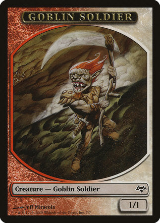 Goblin Soldier Token [Eventide Tokens] | Exor Games Truro