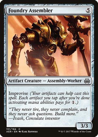 Foundry Assembler [Aether Revolt] | Exor Games Truro