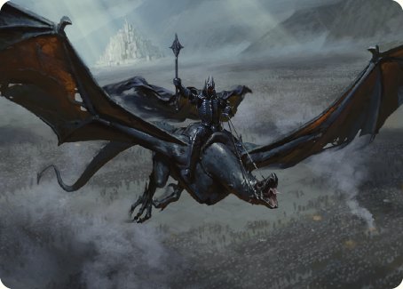 Lord of the Nazgul Art Card [The Lord of the Rings: Tales of Middle-earth Art Series] | Exor Games Truro