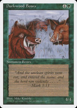 Durkwood Boars [Fourth Edition] | Exor Games Truro