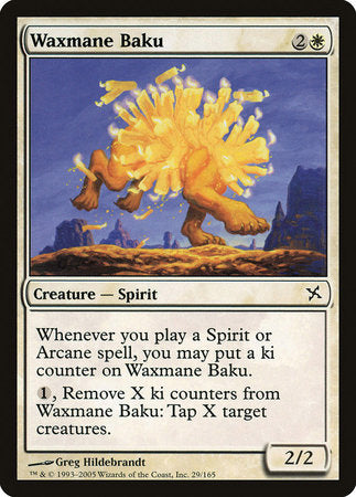 Waxmane Baku [Betrayers of Kamigawa] | Exor Games Truro