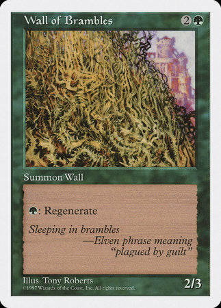 Wall of Brambles [Fifth Edition] | Exor Games Truro