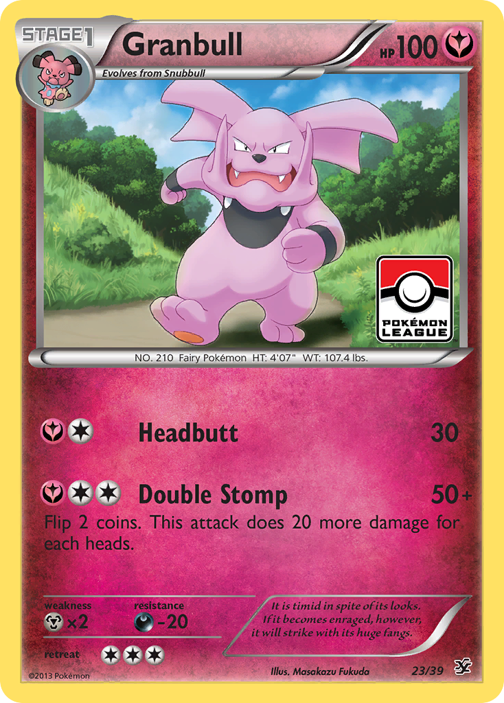 Granbull (23/39) [XY: Kalos Starter Set] | Exor Games Truro