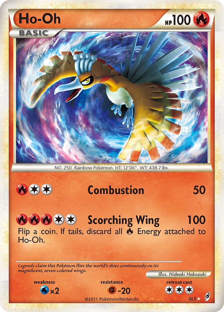 Ho-Oh (SL5) [HeartGold & SoulSilver: Call of Legends] | Exor Games Truro