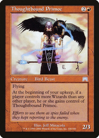 Thoughtbound Primoc [Onslaught] | Exor Games Truro