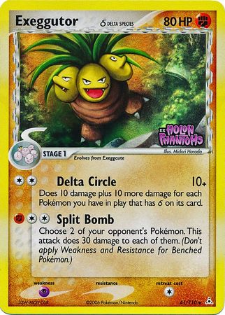 Exeggutor (41/110) (Delta Species) (Stamped) [EX: Holon Phantoms] | Exor Games Truro