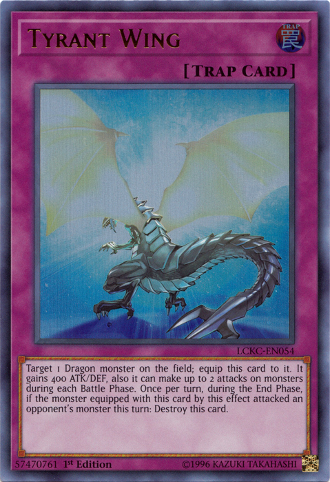 Tyrant Wing [LCKC-EN054] Ultra Rare | Exor Games Truro