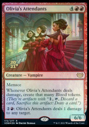 Olivia's Attendants [Innistrad: Crimson Vow Prerelease Promos] | Exor Games Truro