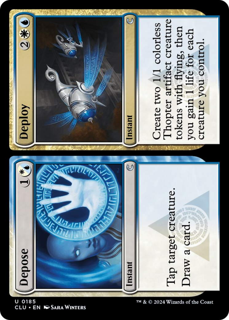 Depose // Deploy [Ravnica: Clue Edition] | Exor Games Truro