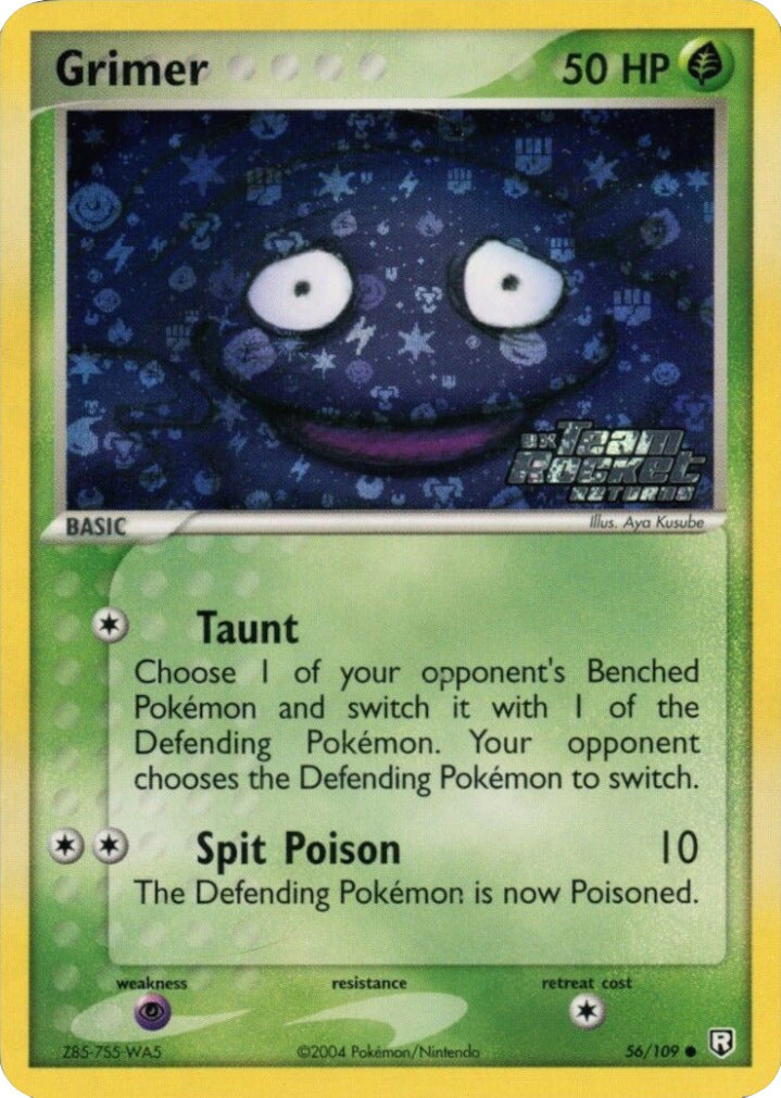 Grimer (56/109) (Stamped) [EX: Team Rocket Returns] | Exor Games Truro