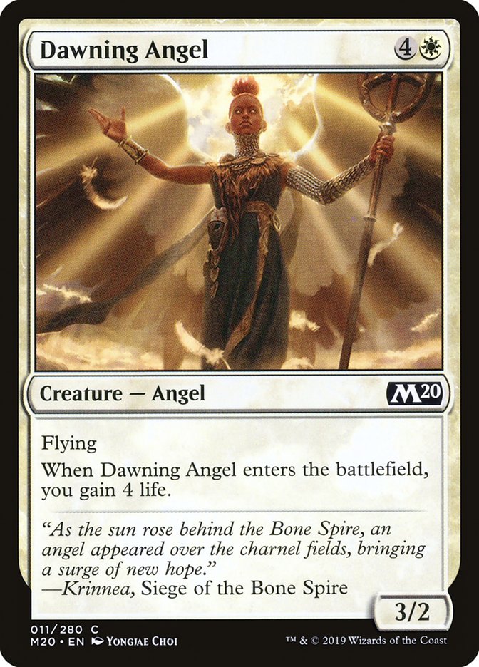 Dawning Angel [Core Set 2020] | Exor Games Truro