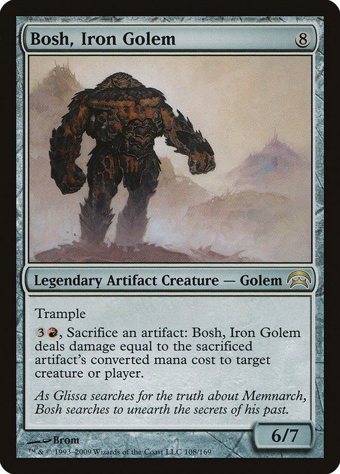 Bosh, Iron Golem [Planechase] | Exor Games Truro