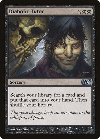 Diabolic Tutor [Magic 2010] | Exor Games Truro