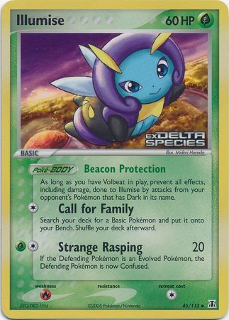 Illumise (45/113) (Stamped) [EX: Delta Species] | Exor Games Truro