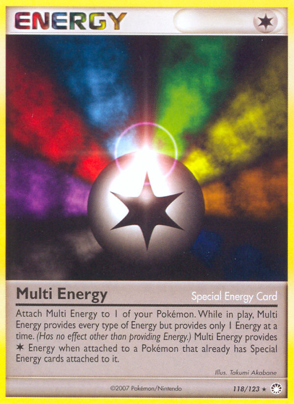 Multi Energy (118/123) [Diamond & Pearl: Mysterious Treasures] | Exor Games Truro