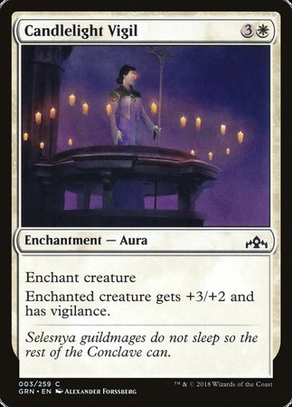 Candlelight Vigil [Guilds of Ravnica] | Exor Games Truro