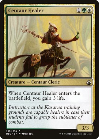 Centaur Healer [Battlebond] | Exor Games Truro