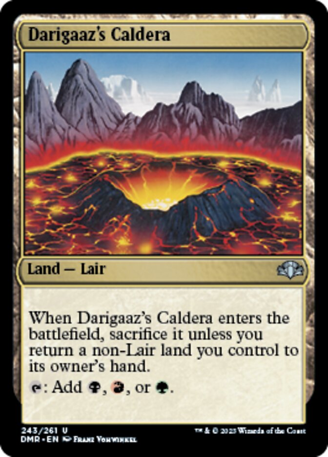 Darigaaz's Caldera [Dominaria Remastered] | Exor Games Truro