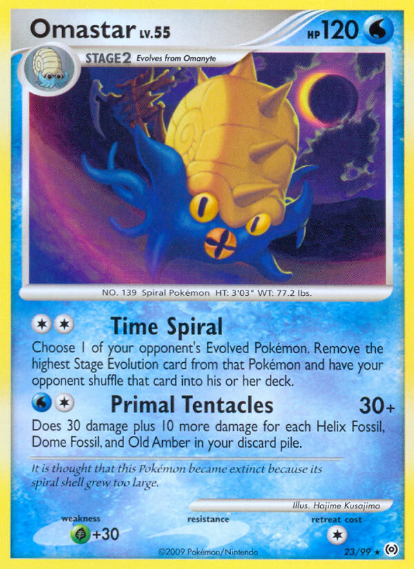 Omastar (23/99) [Platinum: Arceus] | Exor Games Truro