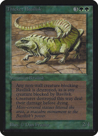 Thicket Basilisk [Limited Edition Alpha] | Exor Games Truro