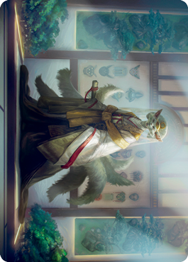 Light-Paws, Emperor's Voice Art Card [Kamigawa: Neon Dynasty Art Series] | Exor Games Truro