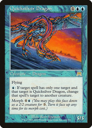 Quicksilver Dragon [Onslaught] | Exor Games Truro