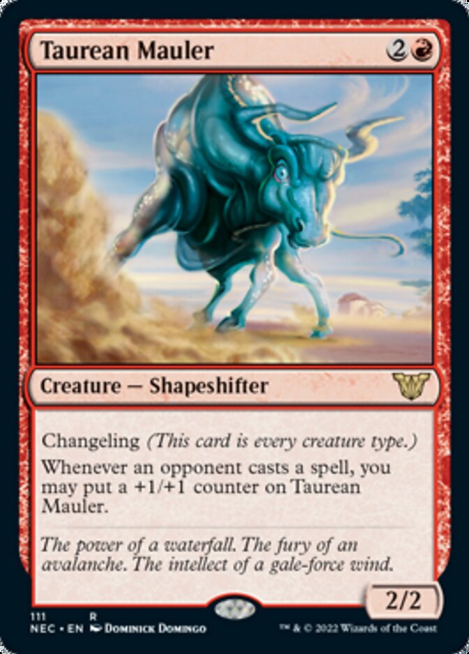 Taurean Mauler [Kamigawa: Neon Dynasty Commander] | Exor Games Truro