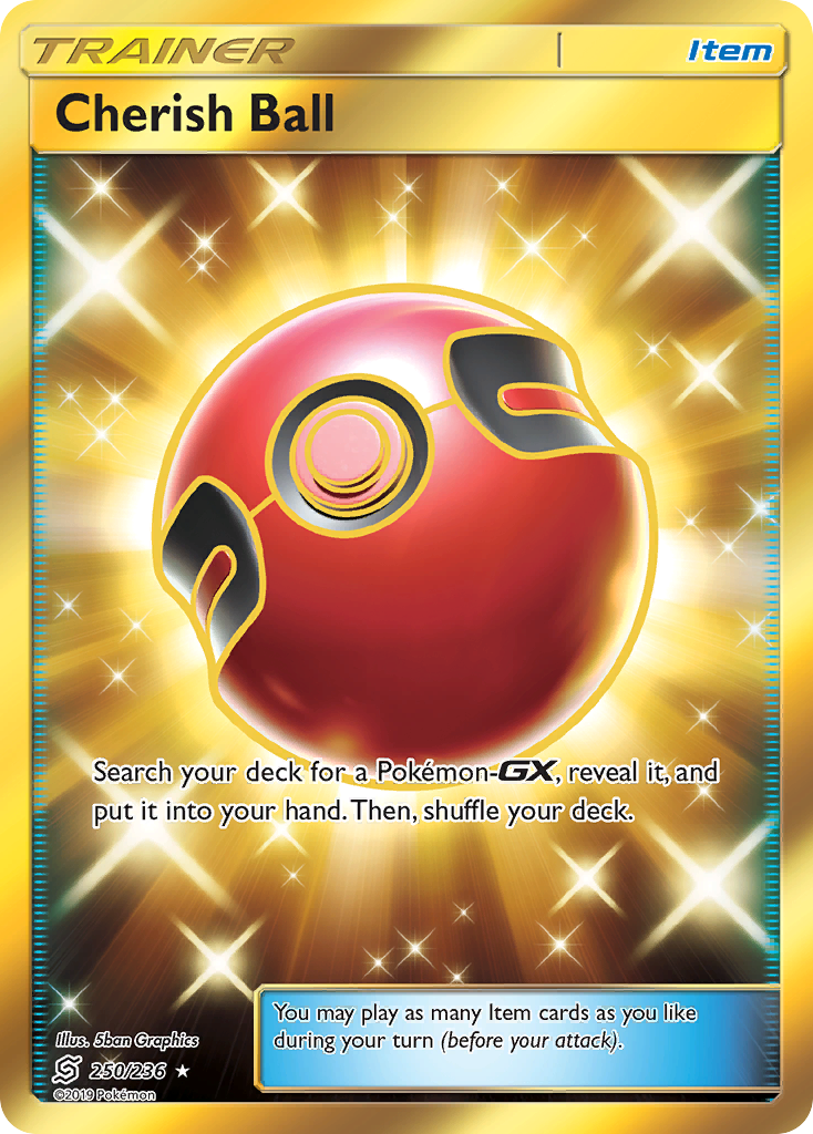 Cherish Ball (250/236) [Sun & Moon: Unified Minds] | Exor Games Truro