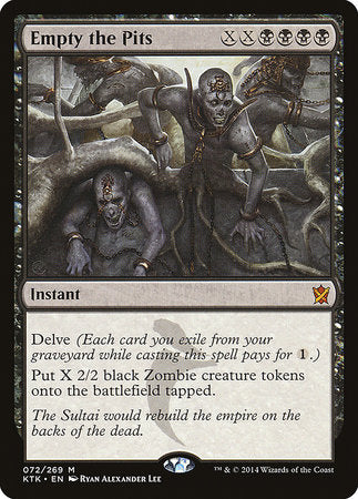 Empty the Pits [Khans of Tarkir] | Exor Games Truro