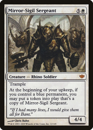 Mirror-Sigil Sergeant [Conflux] | Exor Games Truro