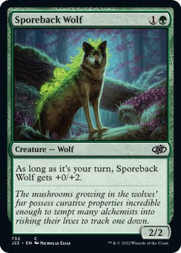 Sporeback Wolf [Jumpstart 2022] | Exor Games Truro