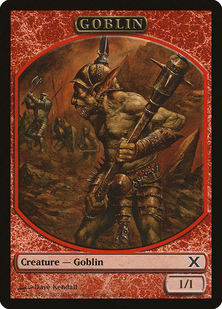 Goblin Token [Tenth Edition Tokens] | Exor Games Truro