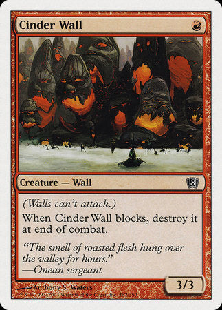 Cinder Wall [Eighth Edition] | Exor Games Truro