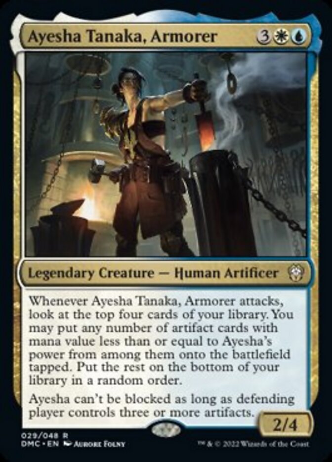 Ayesha Tanaka, Armorer [Dominaria United Commander] | Exor Games Truro