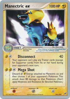 Manectric ex (101/107) (Mewtrick - Jason Klaczynski) [World Championships 2006] | Exor Games Truro