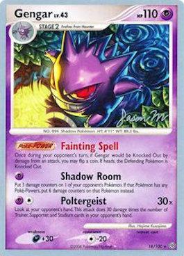 Gengar LV.43 (18/100) (Queengar - Jason Martinez) [World Championships 2009] | Exor Games Truro