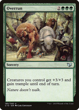 Overrun [Commander 2015] | Exor Games Truro