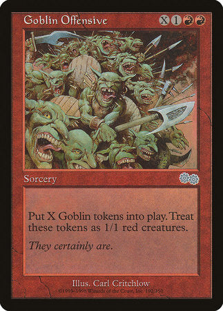 Goblin Offensive [Urza's Saga] | Exor Games Truro