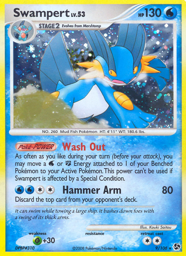 Swampert (9/106) [Diamond & Pearl: Great Encounters] | Exor Games Truro