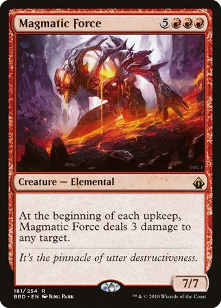 Magmatic Force [Battlebond] | Exor Games Truro