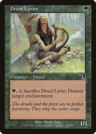 Druid Lyrist [Odyssey] | Exor Games Truro