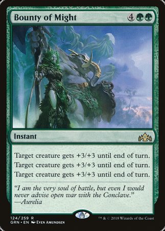 Bounty of Might [Guilds of Ravnica] | Exor Games Truro