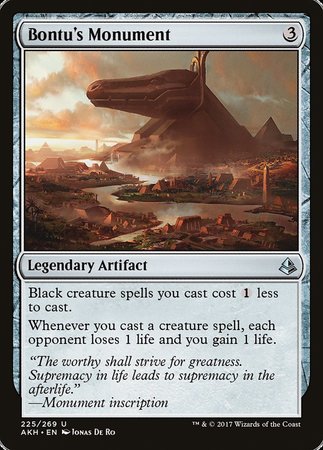 Bontu's Monument [Amonkhet] | Exor Games Truro