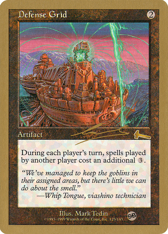 Defense Grid (Nicolas Labarre) (SB) [World Championship Decks 2000] | Exor Games Truro