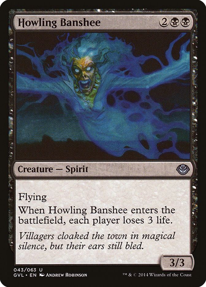 Howling Banshee (Garruk vs. Liliana) [Duel Decks Anthology] | Exor Games Truro