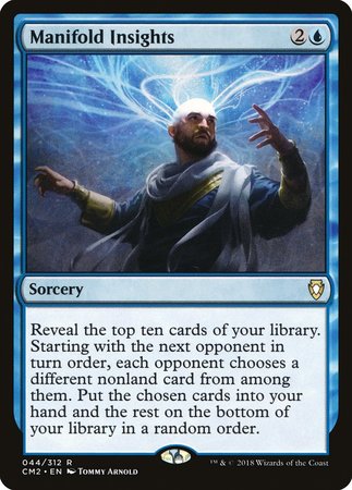 Manifold Insights [Commander Anthology Volume II] | Exor Games Truro