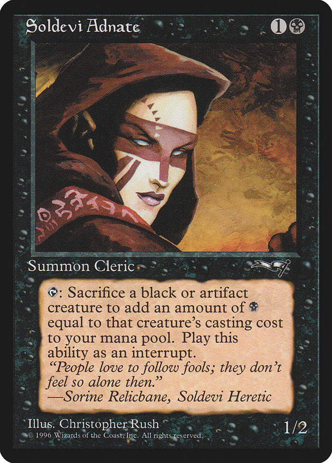 Soldevi Adnate (White Eyes) [Alliances] | Exor Games Truro
