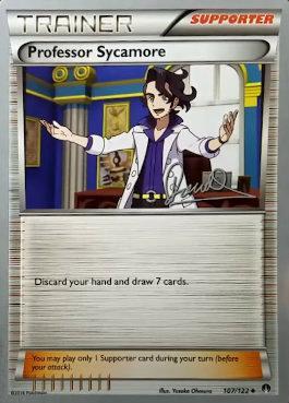 Professor Sycamore (107/122) (Infinite Force - Diego Cassiraga) [World Championships 2017] | Exor Games Truro