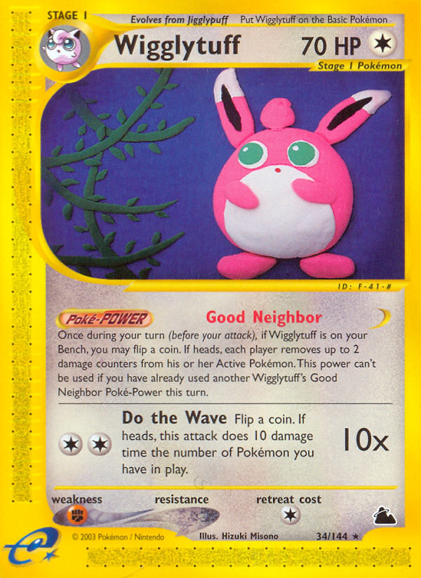 Wigglytuff (34/144) [Skyridge] | Exor Games Truro
